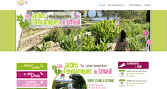 Desktop Screenshot of jardins-panoramiques-limeuil.com
