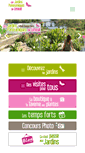 Mobile Screenshot of jardins-panoramiques-limeuil.com